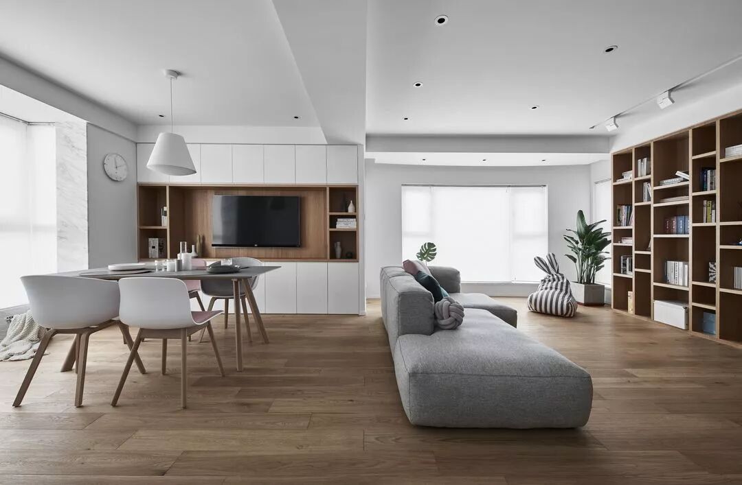 原木色日式小清新,可变空间留给孩子更多成长余地-爱妻自媒体