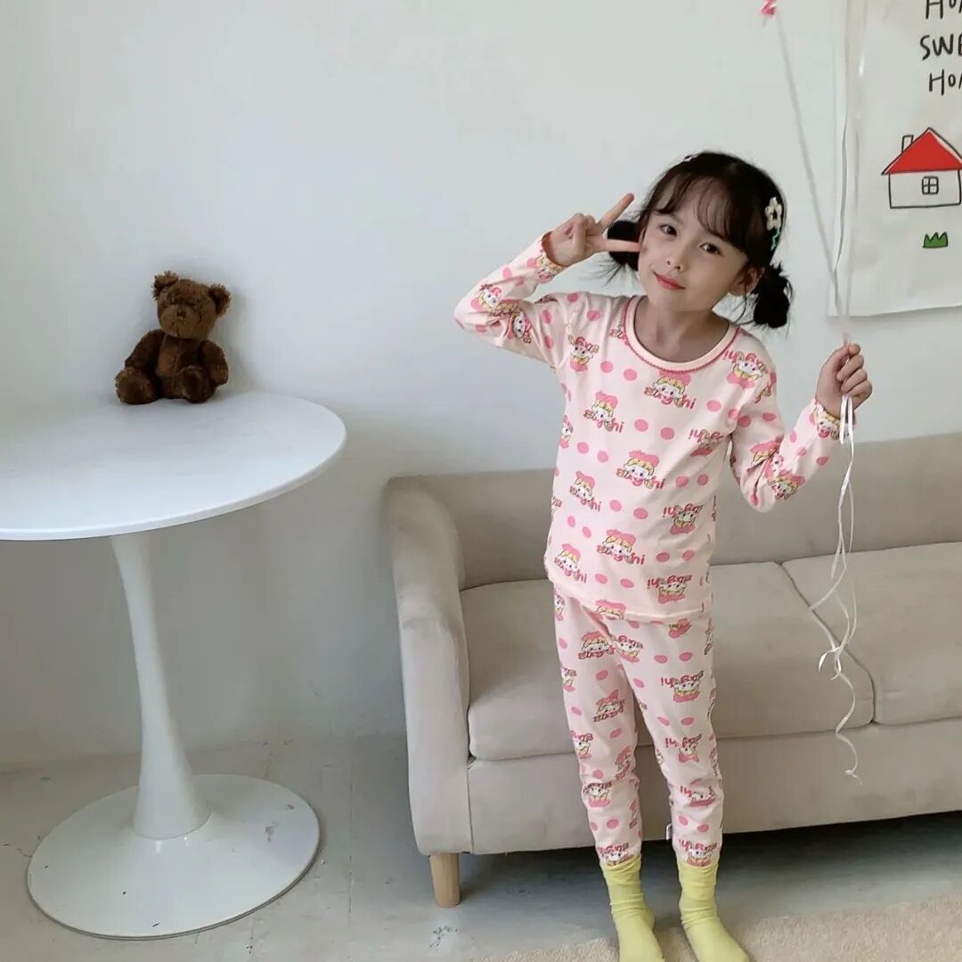 39/套，团过上千件，A类纯棉儿童无骨家居服来咯，奶盖般软糯，太舒服了-小辉娱乐网