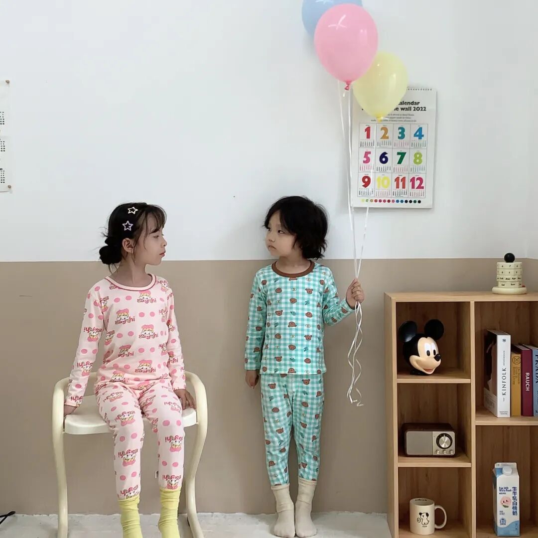 39/套，团过上千件，A类纯棉儿童无骨家居服来咯，奶盖般软糯，太舒服了-小辉娱乐网