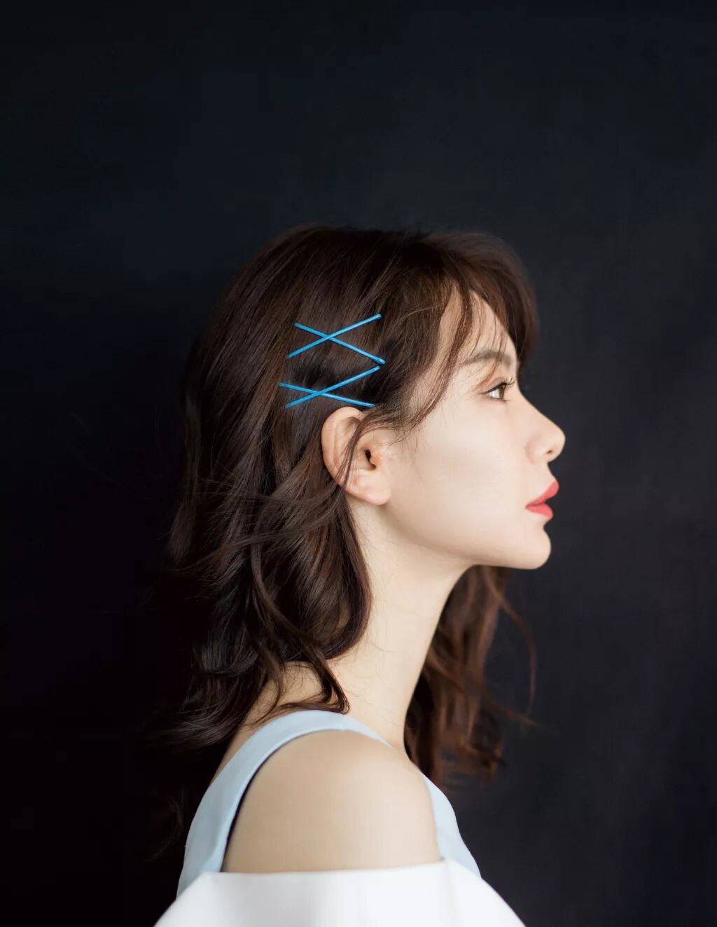 关晓彤景甜纷纷中了发夹的毒这个明星同款只需5毛钱就能get