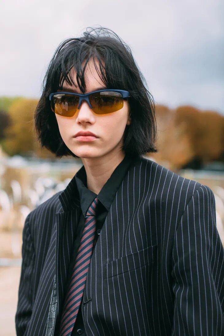 女人打领带可以有多帅