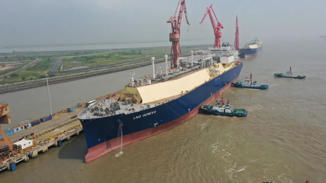 【项目新进展】5.5天！沪东中华创下大型LNG船全球试航最短纪录