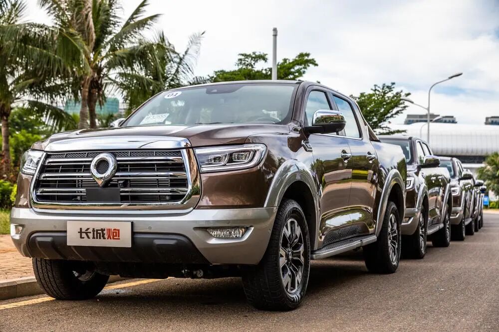 每卖出2台皮卡就有一台长城试驾长城炮柴油8at