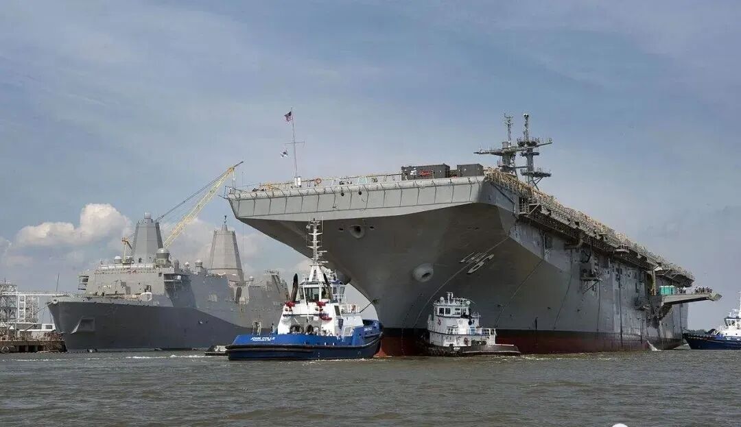 航母带坞舱,关岛有点慌!