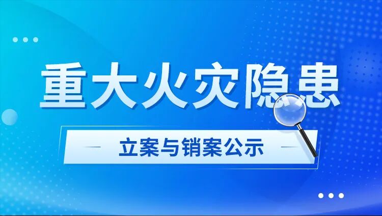 2023年10月湘潭市重大火灾隐患单位立案与销案公示-小辉娱乐网