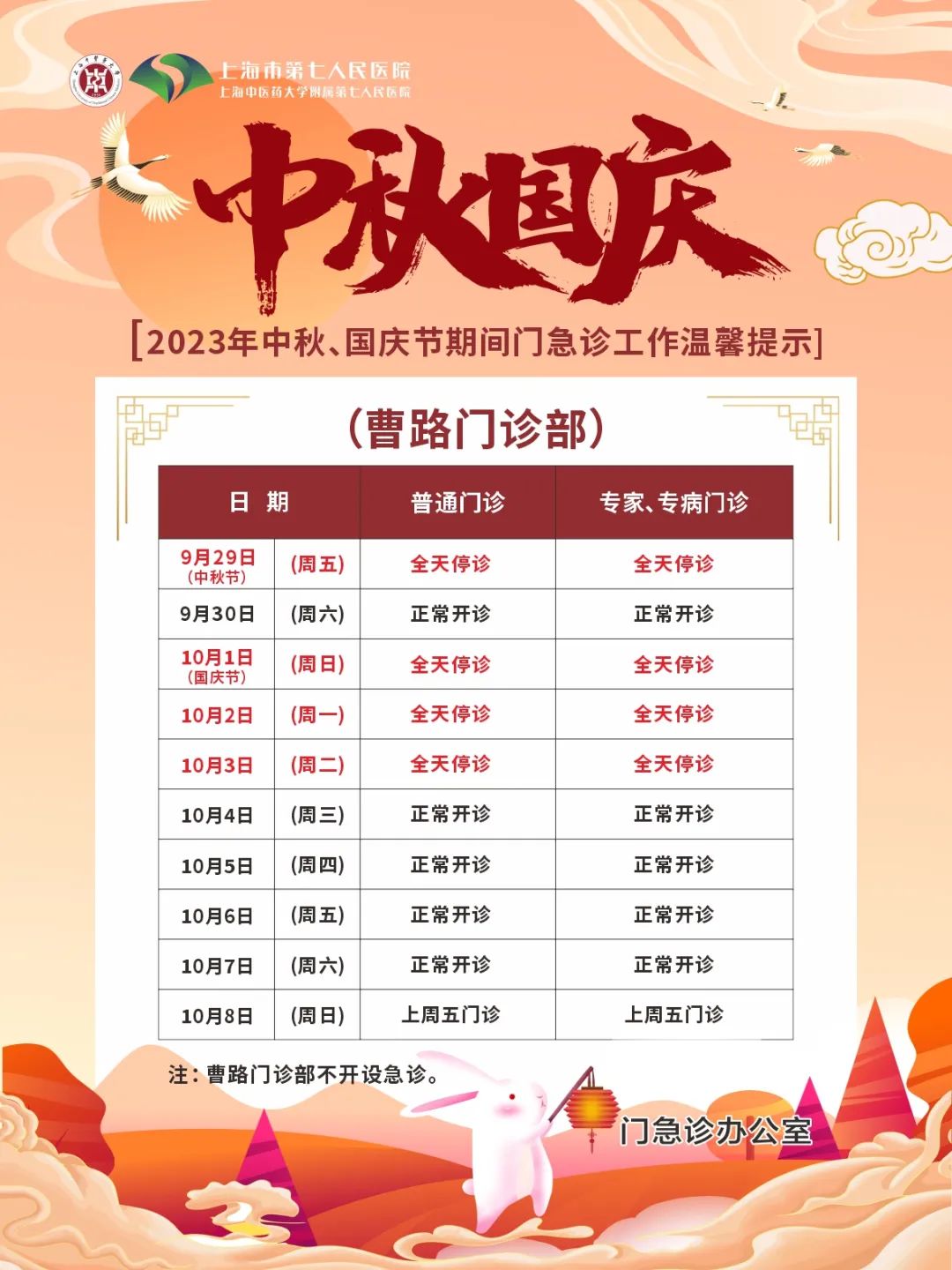 【便民提示】中秋、国庆假期就医、出游，这份小贴士请收好→-小辉娱乐网