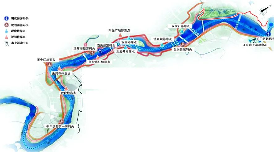 已通过!南充中心城区将规划6处码头和8处停靠点