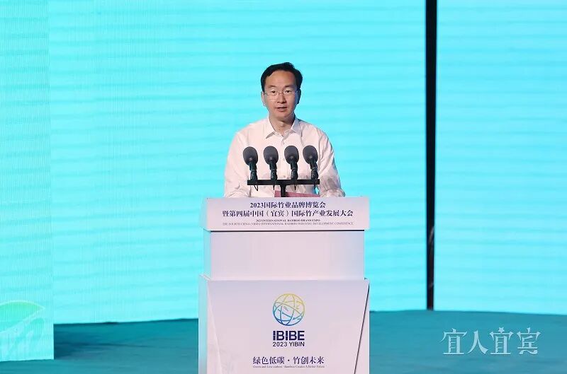 2023国际竹业品牌博览会暨第四届中国（宜宾）国际竹产业发展大会开幕-小辉娱乐网