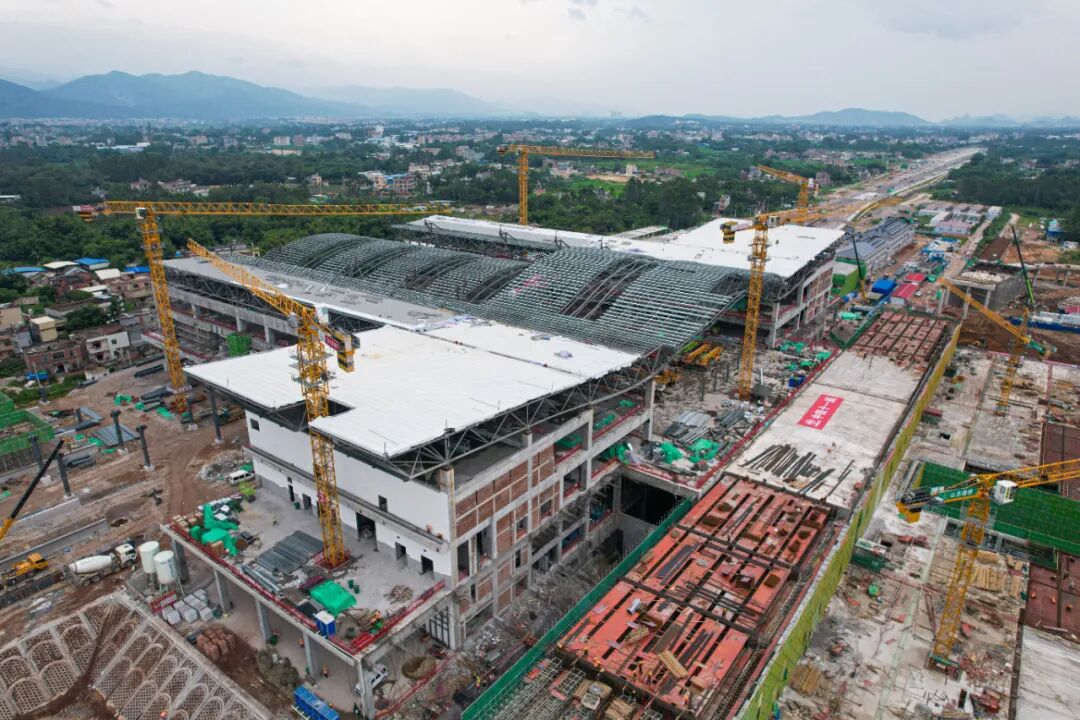 正式封顶！广西又一条铁路最大火车站刷新进度条！-小辉娱乐网