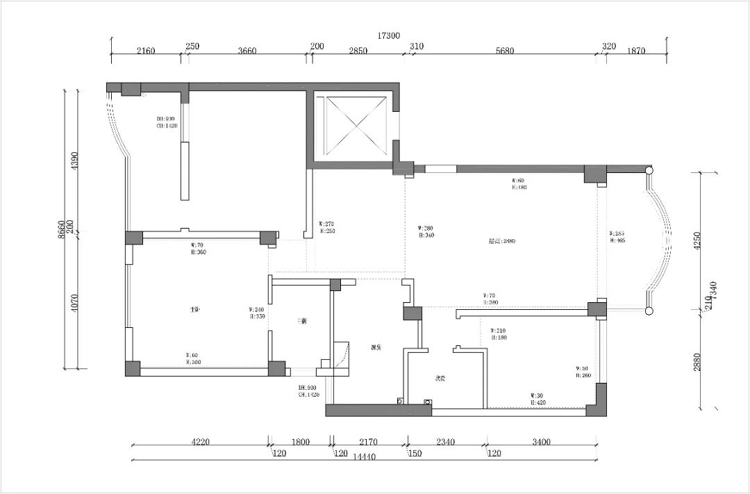 太抢眼！130㎡现代简约风收纳满满，卧室颜色真的绝！-小辉娱乐网