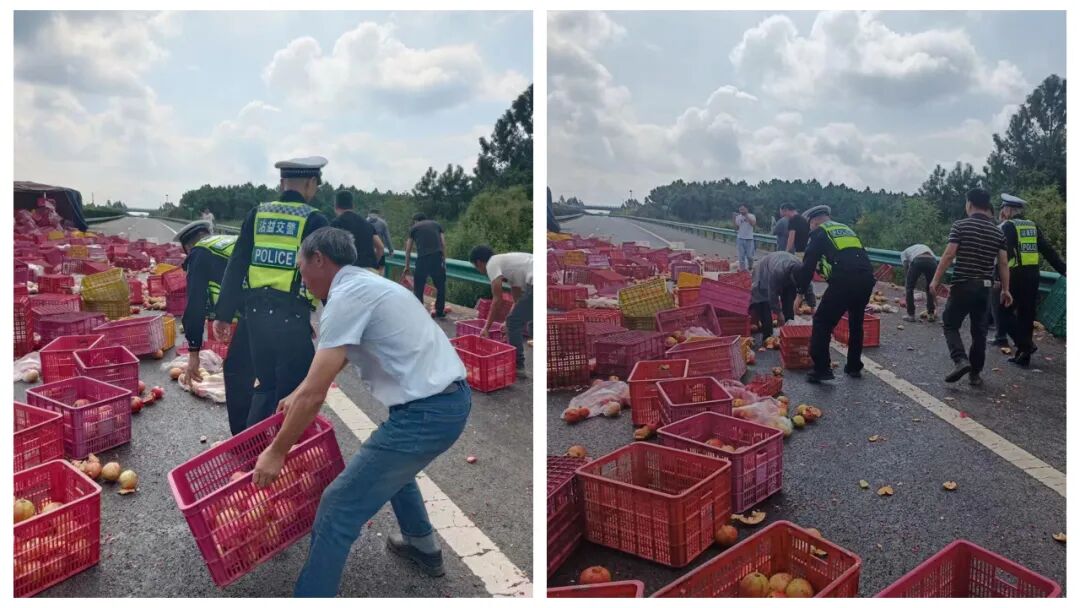 沾益发生一起车祸，现场一片狼藉….-小辉娱乐网