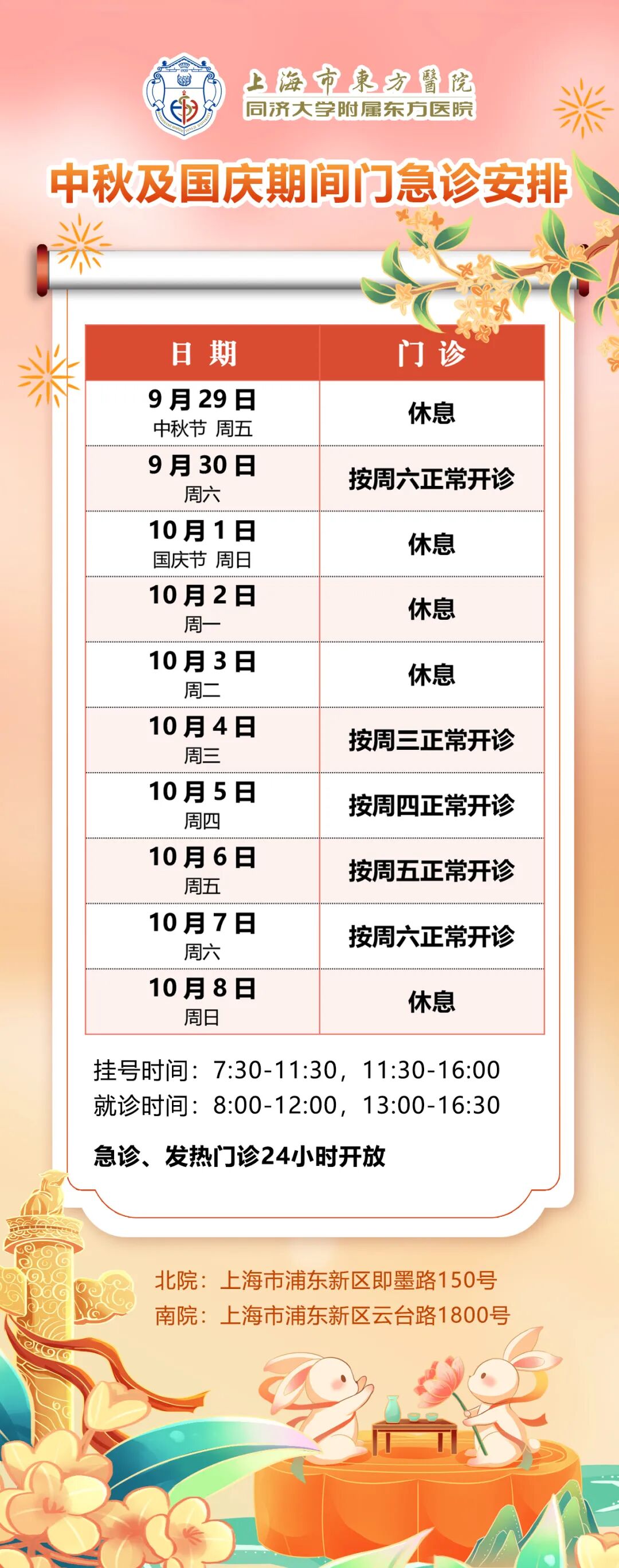 【便民提示】中秋、国庆假期就医、出游，这份小贴士请收好→-小辉娱乐网